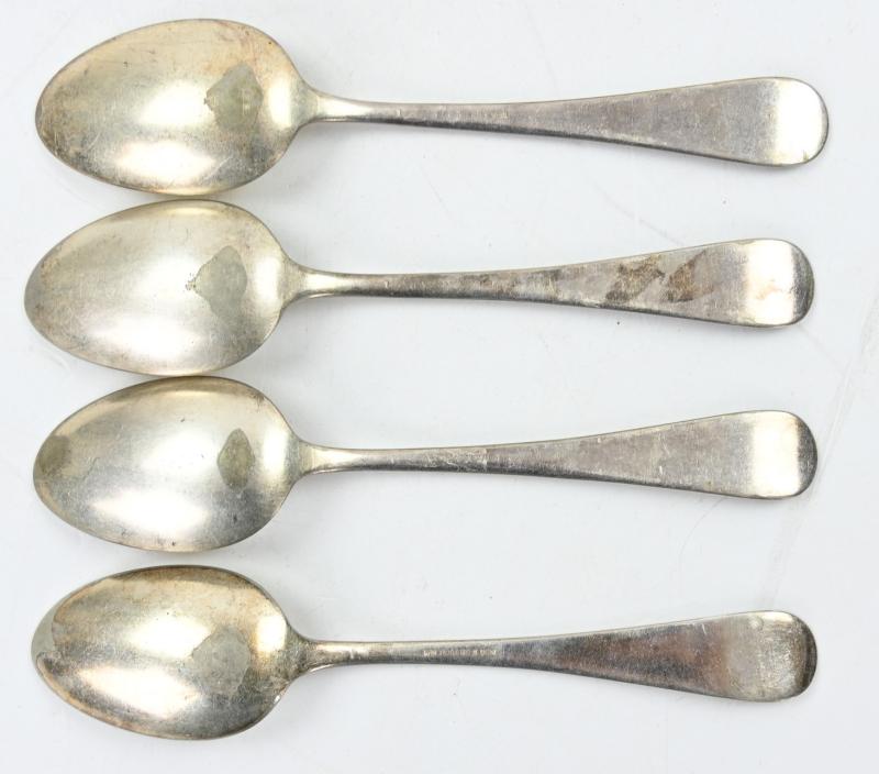 US WW1 Army Officer Q.M.C. Mess Spoon Set