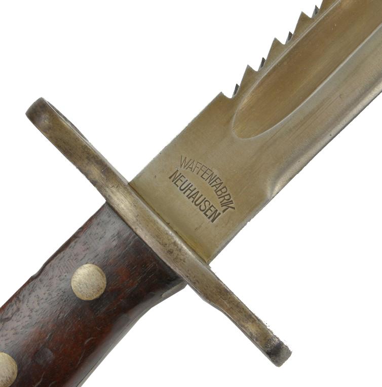 Swiss M1914 Schmidt-Rubin Sawback Bayonet