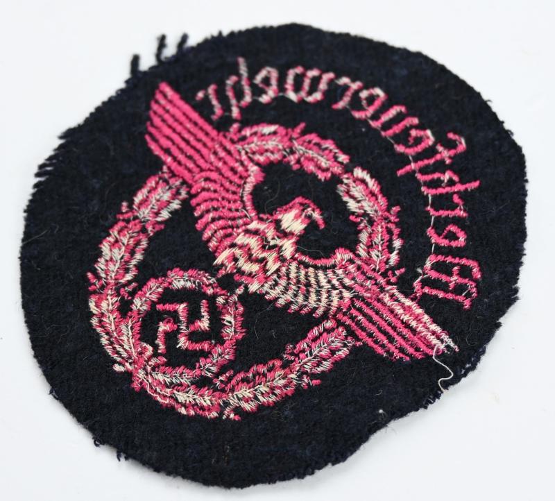 German Third Reich Fire Department Sleeve Patch