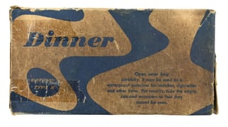 US WW2 K-ration Dinner Package