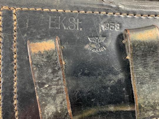 WH (Heer)/Waffen-SS Leather P08 Holster -1938-