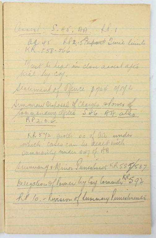 British WW2 Mapcase of Capt. Harris RASC