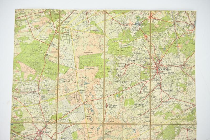 Dutch WW2 Mapcard 1937 of Venlo