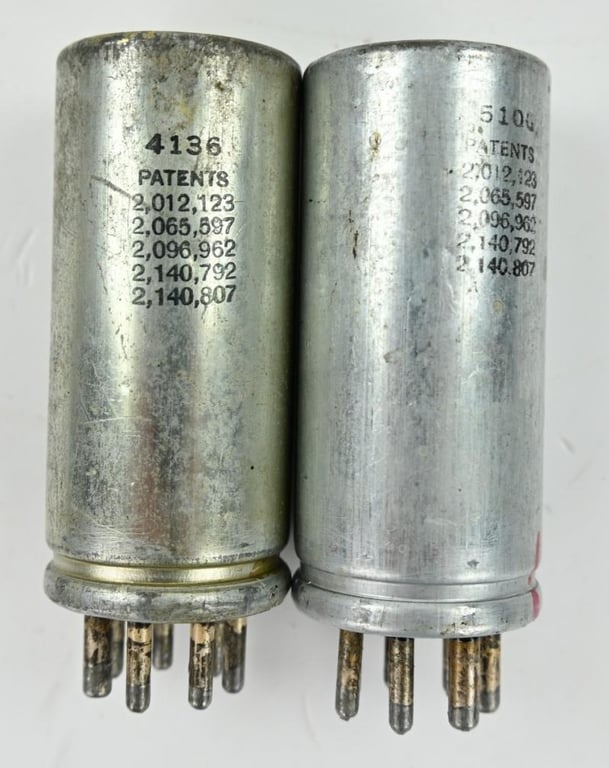 US WW2 PPN-2 Eureka Beacon Transmitter Tubes
