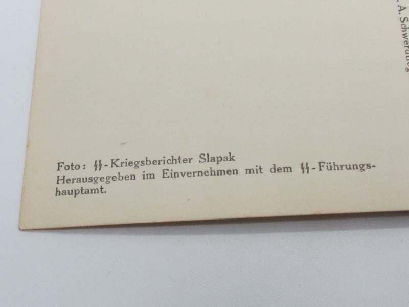 Postcard : Unsere Waffen-SS