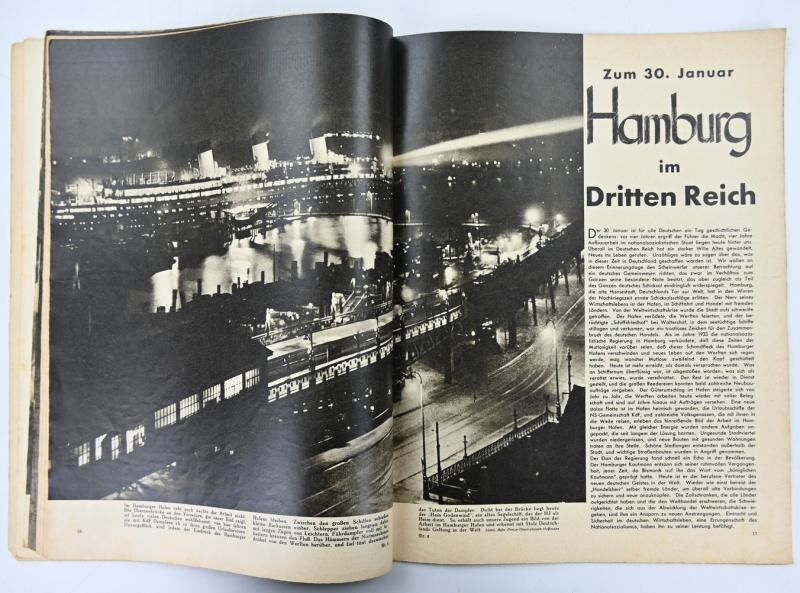 German Third Reich Magazine 'Die Woche' 1937