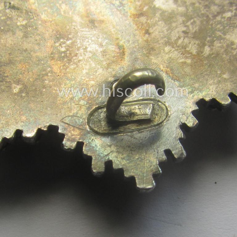 Attractive, neatly maker- (ie. '20'-marked-) example of WH (Heeres, LW etc.) 'Deutsches Kreuz im Gold' (or DKiG) being a (regular- ie. 'light-weight') piece that was produced by the: 'C.F. Zimmermann'-company