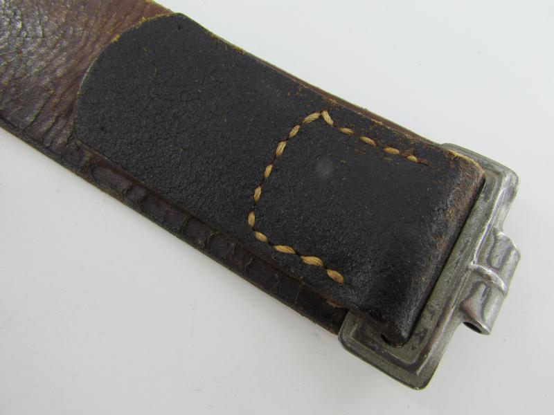 German Leather Equipment Belt.