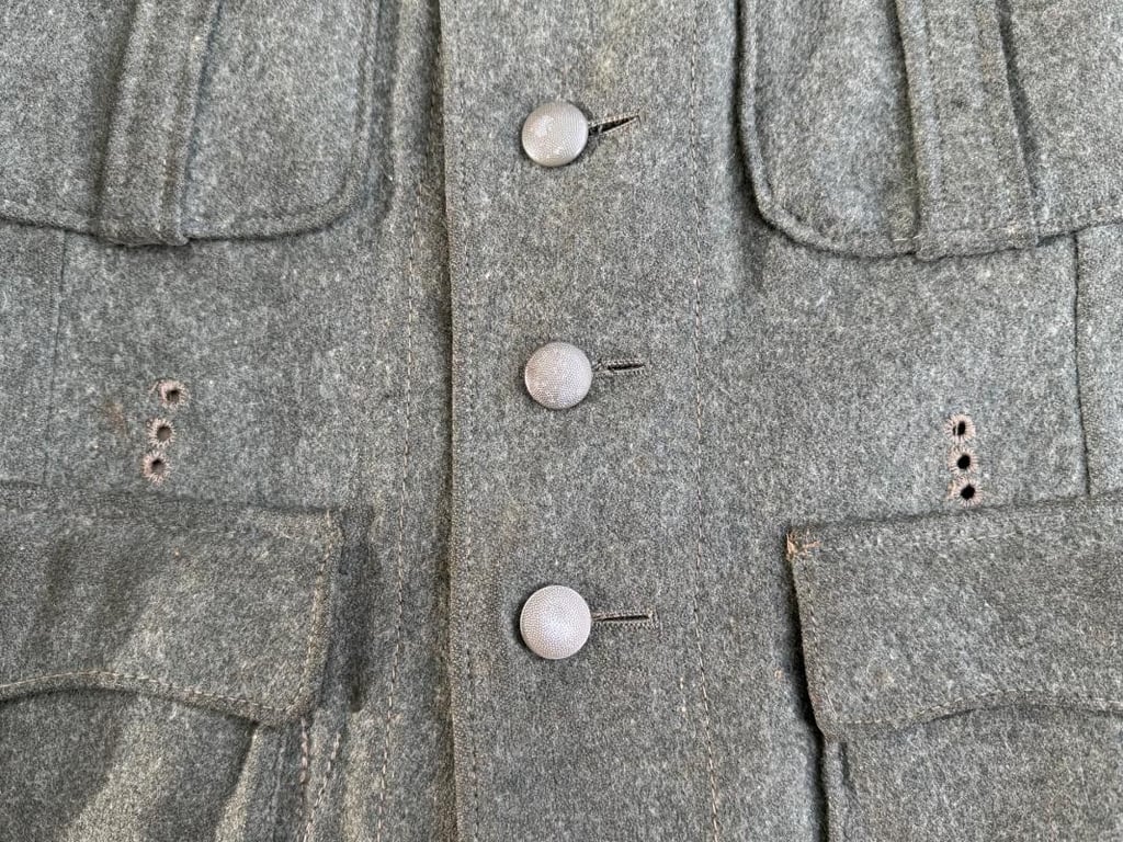 Wehrmacht ‘Gebirgsjäger’ officer M36 Feldbluse for Hauptmann