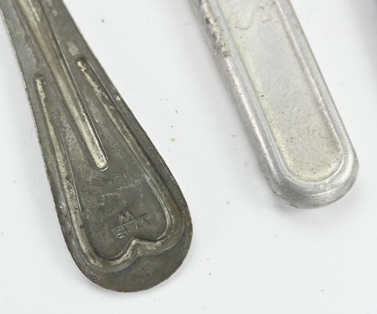 US WW1 M-1910 Messtin with Cutlery Set