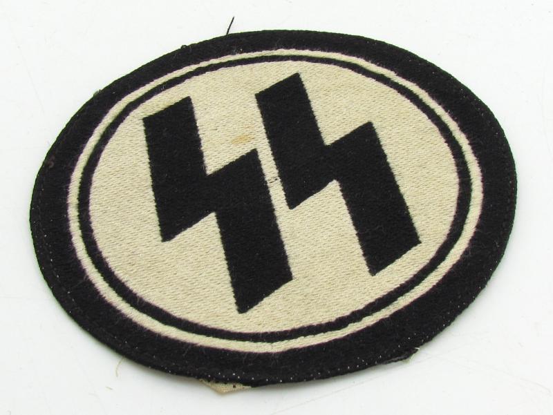 Waffen-SS Sport Shirt Insignia with RZM Tag