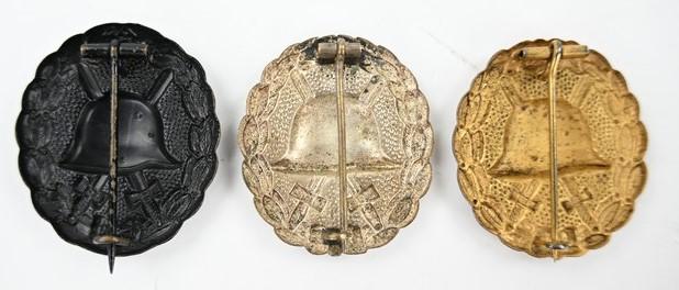 German WW1 Wound Badge Set