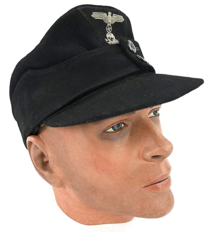 German Waffen-SS M43 Panzer EM Field Cap