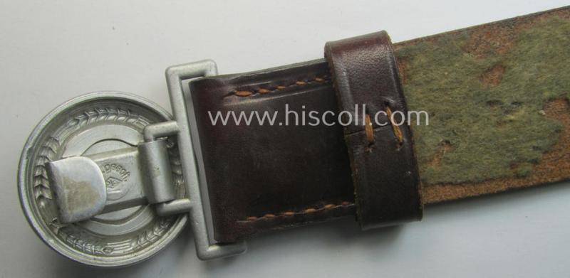 'Reichsarbeitsdienst'- (ie. RAD-) officers'-type belt and belt-buckle-set