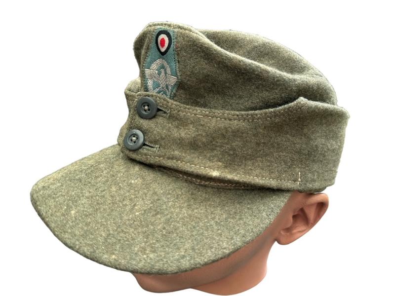 Wehrmacht Police ( Polizei ) M43 field cap