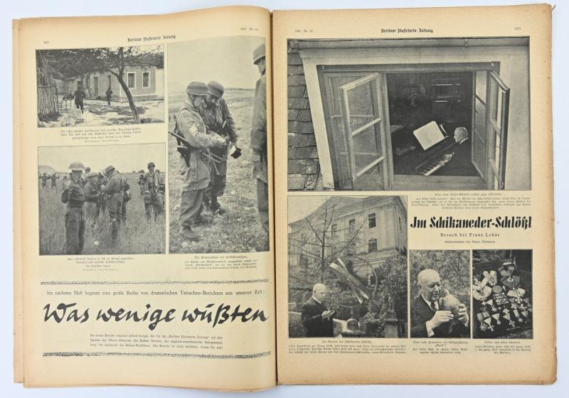 German Berliner Illustrierte Zeitung Newspaper 1941