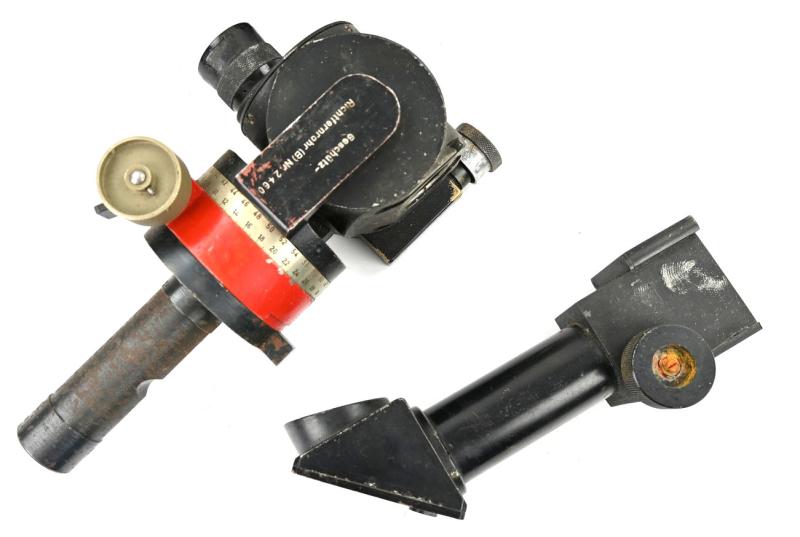 German WH GRF Artillery Optics in Case