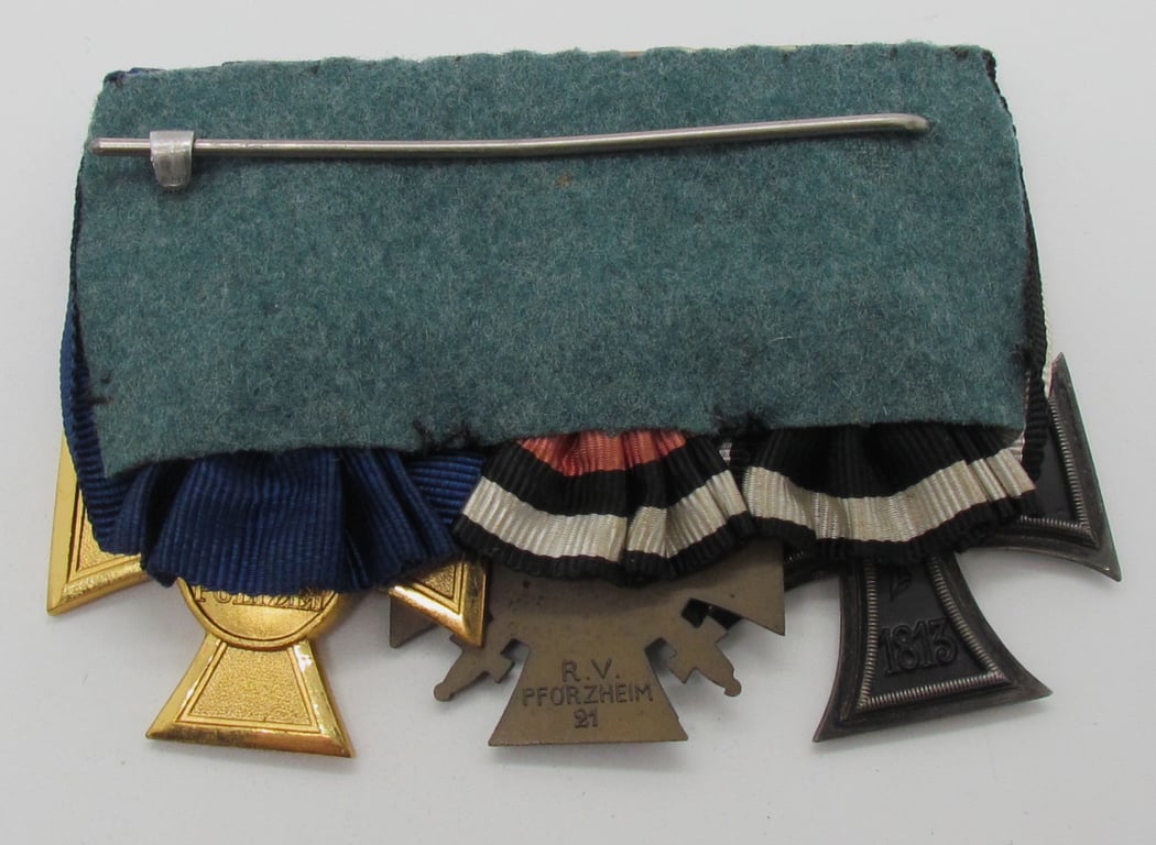 Three pieced Medal Bar  ( Police related )
