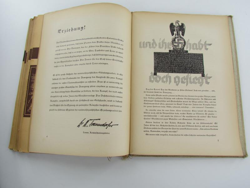 NSDAP Magazine Der Schulungsbrief 1934 In Original Binder