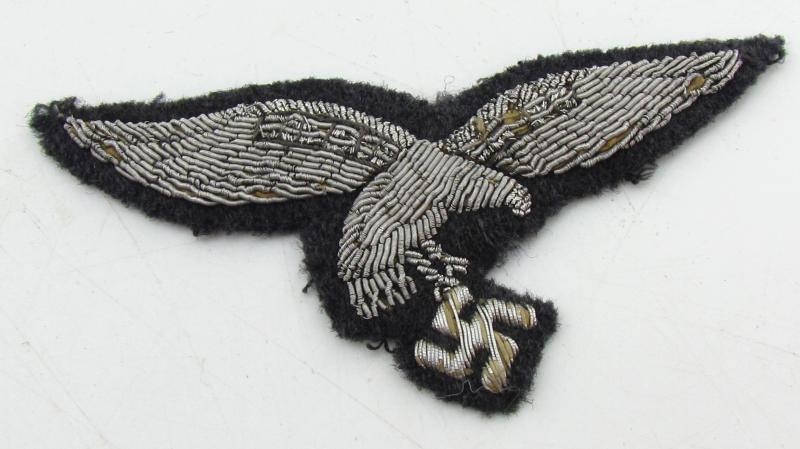 Luftwaffe bullion officers 'Droop Tail ' breast eagle