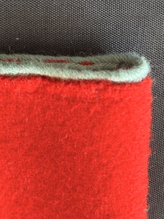 AUTHENTIC WWII GERMAN THIRD REICH ORTSGRUPPENLEITER ARMBAND WITH RZM LABEL.
