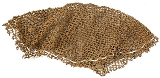 US WW2 British Made Brown M1 Helmet Net