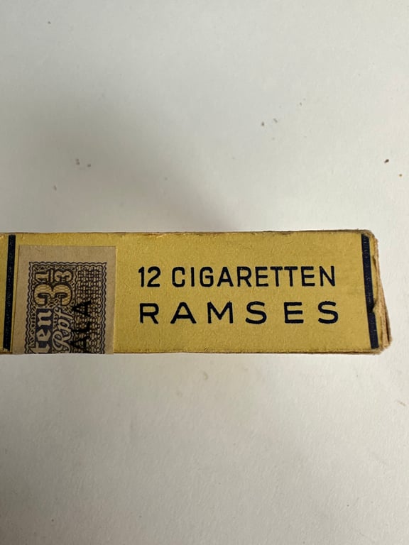 WW2 German "Ramses cigaretten"