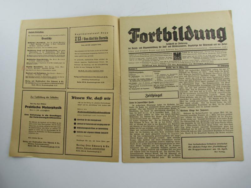 Fortbildung Magazine Nr 6  16  March 1942