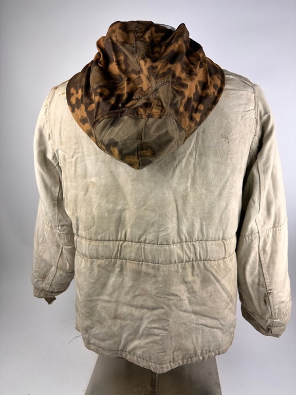 Waffen-SS reversible winter parka in oak leaf autumn pattern camouflage