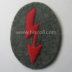 WH (Heeres) trade- and/or special-career insignia ie. hand-embroidered...