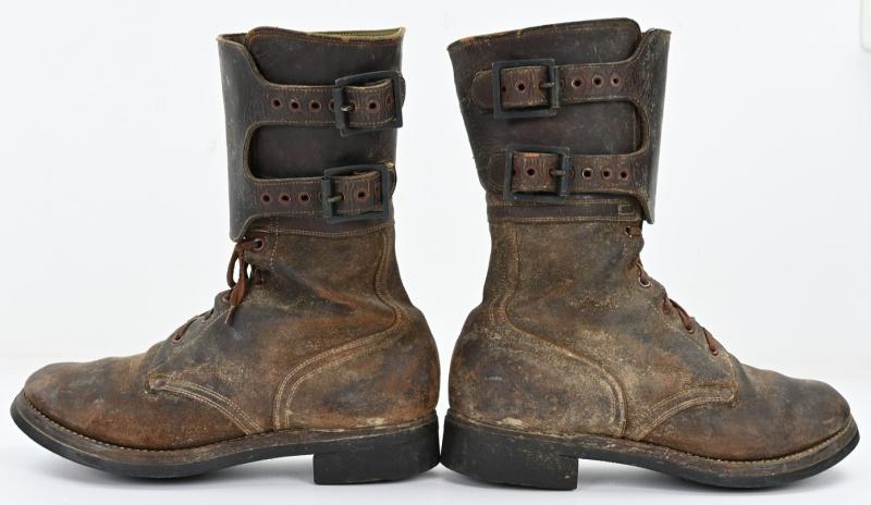 US WW2 Double Buckle Combat Boots