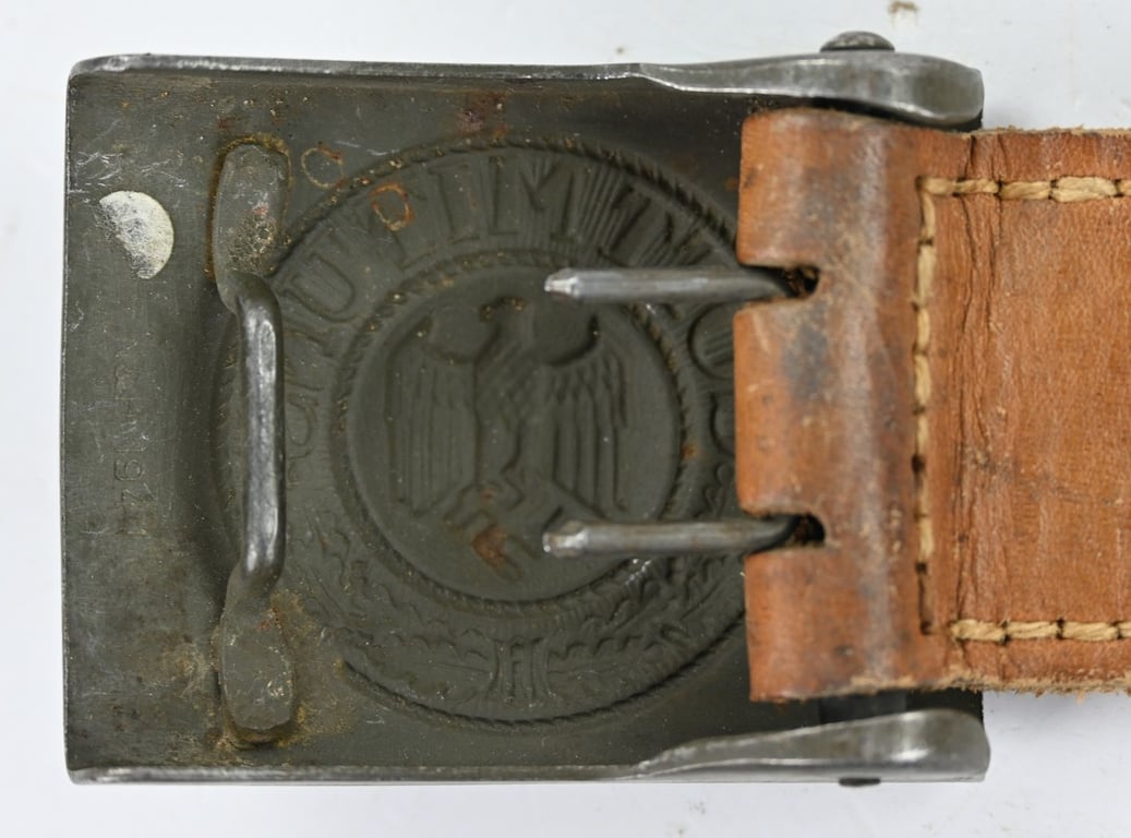 German WH Beltbuckle with Tab 'N&H 41'
