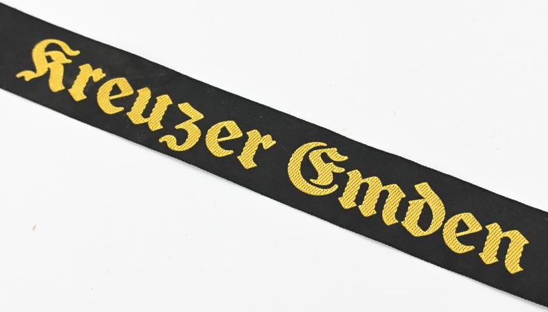 German KM Cap-Tally 'Kreuzer Emden'