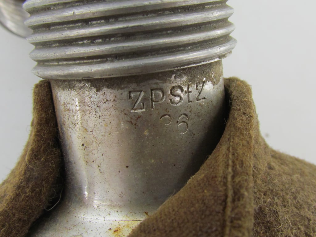 Early M31 Feldflasche – ZPStZ 1936 – Matching Set