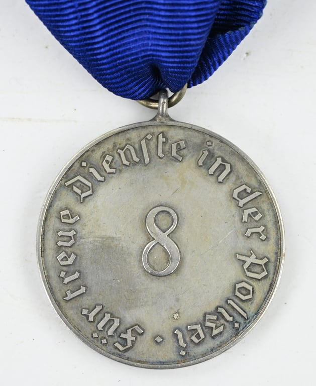 German Police 8 Years Service Medal