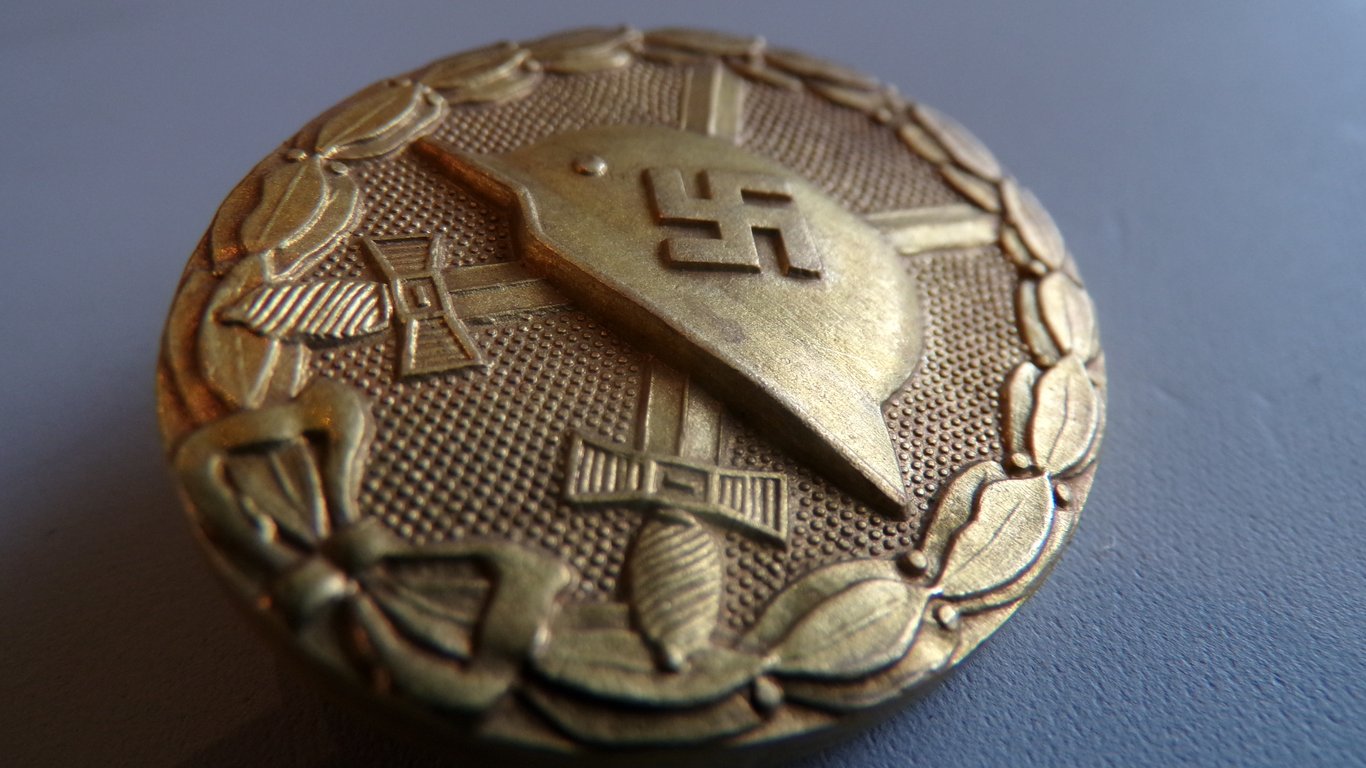 Verwundetenabzeichen in Gold
