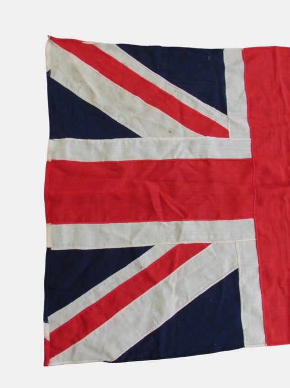 British WWII Union Cotton Flag.