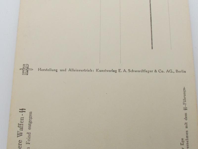 Postcard : Unsere Waffen-SS