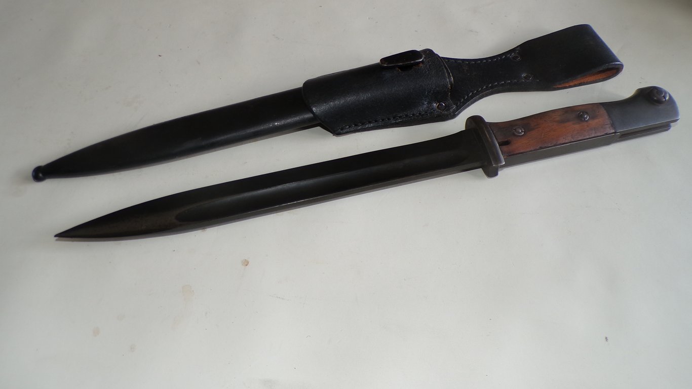 K98 Bayonet (1938) - Coppel with Jos. Corts 1939 Scabbard
