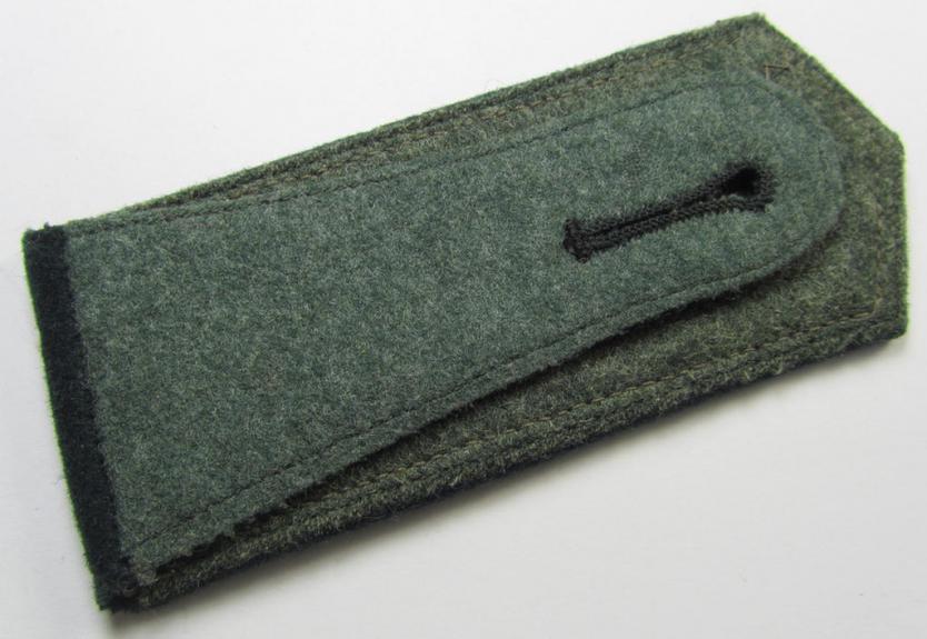 Neat - albeit regrettably single! - WH (Heeres), early- (ie. pre-war-) period, 'M36'-pattern- (ie. pointed-styled-) 'cyphered' shoulderstrap, as was intended for an: 'Unterwachtmeister des Artillerie-Regiments 80'