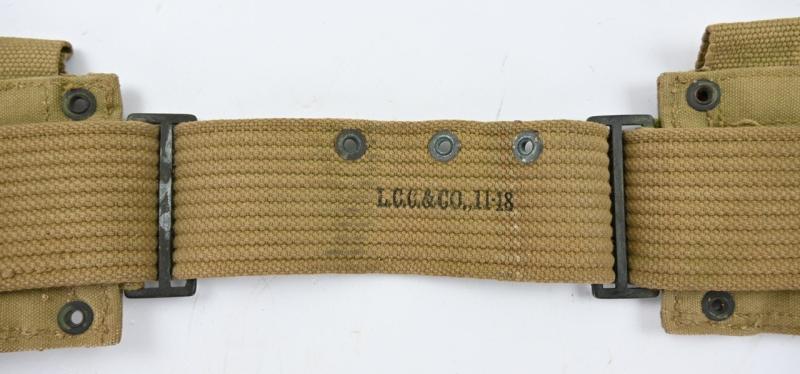 US WWI M1917 Mounted Ammo Belt