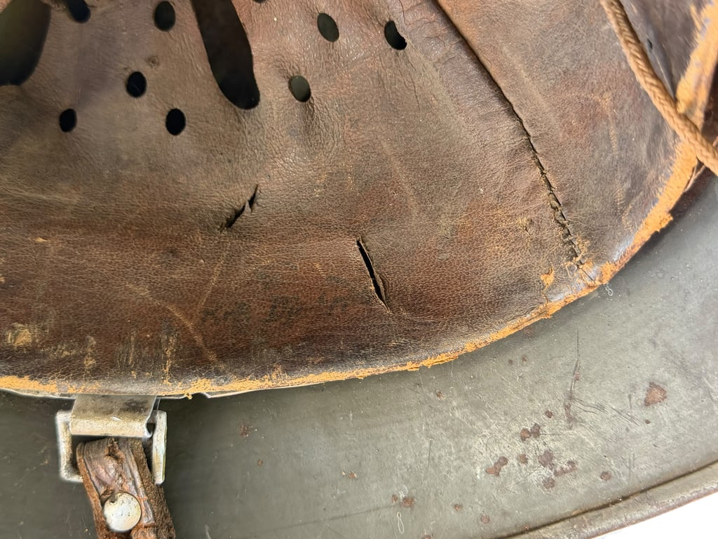 WH M35 re-issued Battle Damage Helmet