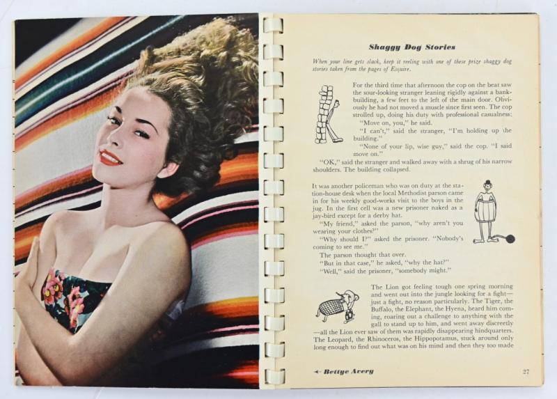 US WW2 Period Esquire's Date Book 1943