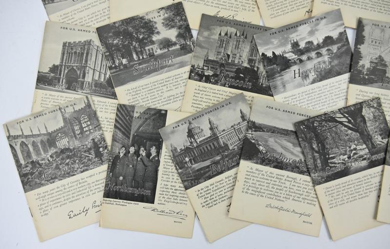 US WW2 British City Guides for the US Armed Forces
