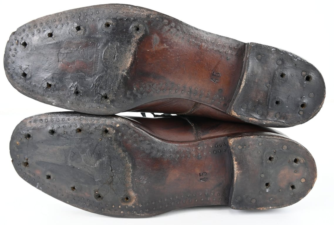 Dutch Pre WW2 EM/Officer Low Boots
