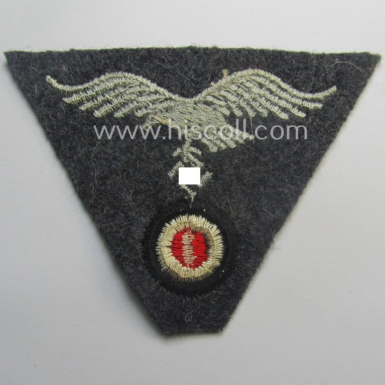 WH (Luftwaffe) so-called: 'M43-pattern'-cap-trapezoid (ie. 'Mützentrapez')