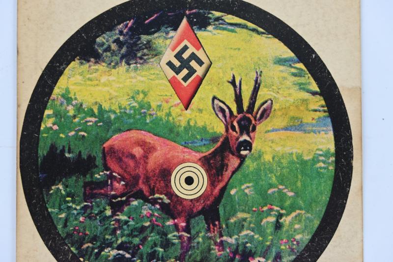 German Hitler Youth Shooting Target