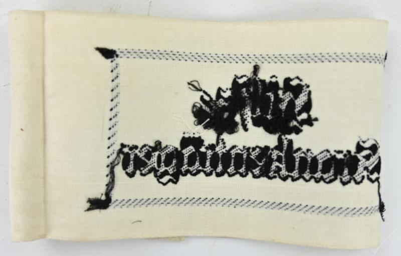 German WH Personel Acting Stretcher Bearers Armband