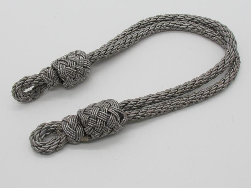 Wehrmacht officer's chin strap for visor cap