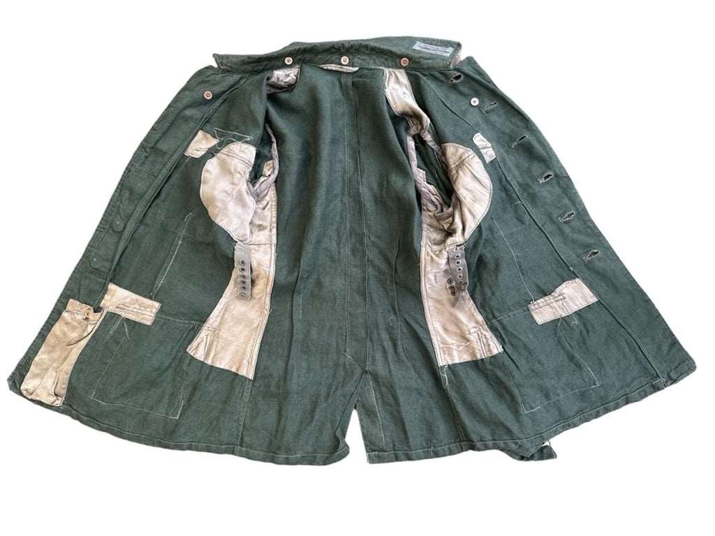 Wehrmacht ( Heer ) ‘Drillich’ (HBT) M43 Field Blouse (Feldbluse)...Mint.